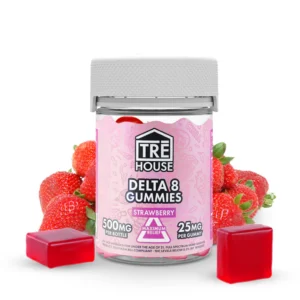 TRĒ House Strawberry Delta 8 THC Gummies, Strawberry Delta 8 gummies, Delta 8 THC gummy, hemp-derived Delta 8, Delta 8 THC edible, strawberry THC gummies, legal Delta 8 gummies, Delta 8 THC candy, Delta 8 body buzz, relaxing THC gummies, mild THC gummies, Delta 8 THC effects, Delta 8 THC experience, Delta 8 THC online, Delta 8 THC purchase, Delta 8 THC adult use, Delta 8 THC compliance, Delta 8 THC safe use, Delta 8 THC flavor, fruity THC candy, Delta 8 THC premium, Delta 8 THC quality, Delta 8 THC potent, Delta 8 THC chewables, Delta 8 THC vegan, Delta 8 THC gluten-free, Delta 8 THC gummies online, Delta 8 THC collection, TRĒ House gummies, Delta 8 THC USA, Delta 8 THC UK, Delta 8 THC Europe, Delta 8 THC 25mg, Delta 8 THC sweets, Delta 8 THC edible candy, Delta 8 THC psychoactive, Delta 8 THC dosage guidance, Delta 8 THC effects duration, Delta 8 THC body relaxation, Delta 8 THC couch lock, Delta 8 THC mellow high, Delta 8 THC stress relief, Delta 8 THC calming effects, Delta 8 THC night use, Delta 8 THC chill gummies, Delta 8 THC hemp gummies, Delta 8 THC premium quality, Delta 8 THC candy online, Delta 8 THC fast shipping, Delta 8 THC potency, Delta 8 THC best gummies, Delta 8 THC safe consumption,