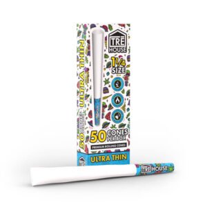 TRĒ House rolling cones, 1¼ pre-rolled cones, 50ct cone pack, non-GMO cones, chlorine-free cones, slow-burning cones, premium smoking cones, natural fiber cones, TRĒ House rolling kit, pre-rolled cone bundle, easy fill cones, long session cones, solo smoking cones, social smoking cones, high-quality pre-rolled cones, effortless rolling cones, consistent burn cones, premium cone pack, cannabis smoking accessories, adult smoking cones, TRĒ House smoking gear, pre-rolled cone flat lay, cone packaging display, smoking session enhancement, smooth burn cones, 50-count cones, adult-use cones, ready-to-fill cones, recreational smoking cones, TRĒ House Cones close-up, natural paper cones, slow burn pre-rolls, cone bundle value, premium cone set, easy rolling cones, clean burn cones, cannabis accessory set, TRĒ House Pre Rolls, buy TRĒ House Pre Rolls, TRĒ House Pre Rolls online, TRĒ House Pre Rolls for sale, TRĒ House Pre Rolls delivery, premium TRĒ House Pre Rolls, TRĒ House Pre Rolls pack, TRĒ House Pre Rolls shop, TRĒ House Pre Rolls online store, TRĒ House Pre Rolls bulk, TRĒ House Pre Rolls fast shipping, TRĒ House Pre Rolls deals, order TRĒ House Pre Rolls delivery, best price TRĒ House Pre Rolls,